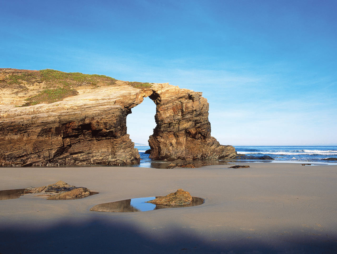 Golfurlaub in Galicien (Playa de la Catedrales)