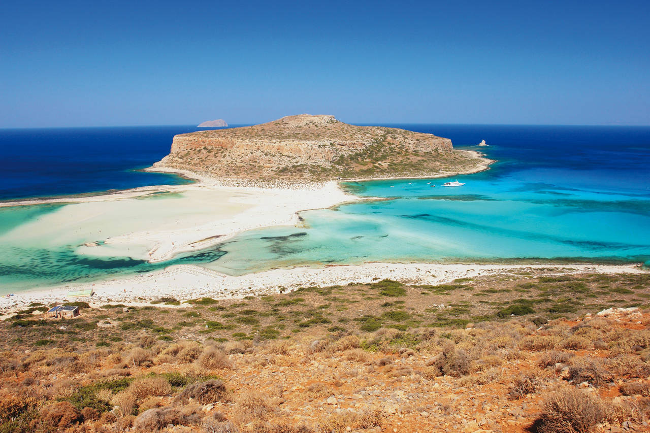 Golfurlaub in Griechenland (Balos-Strand auf Kreta)