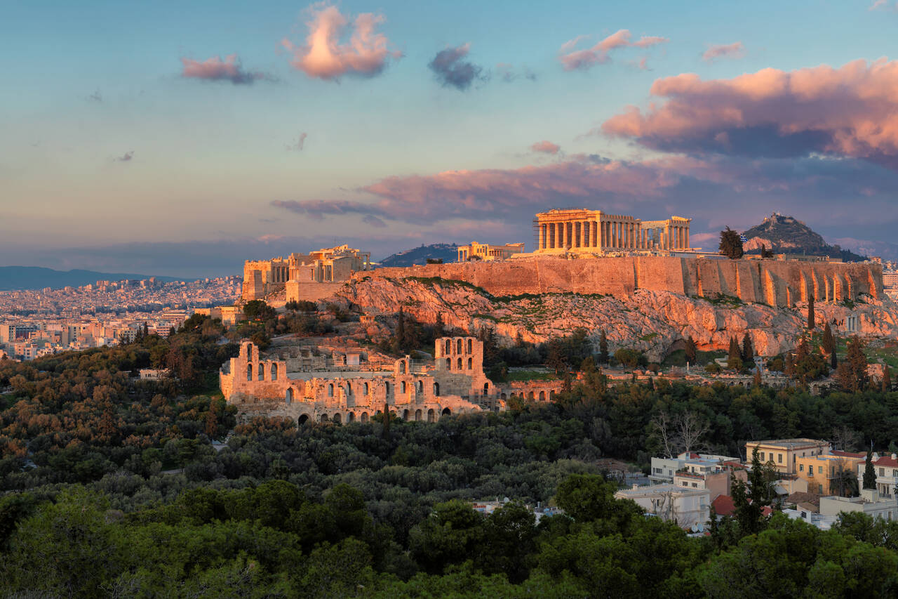 Golf Holidays in Greece (The Acropolis of Athens)