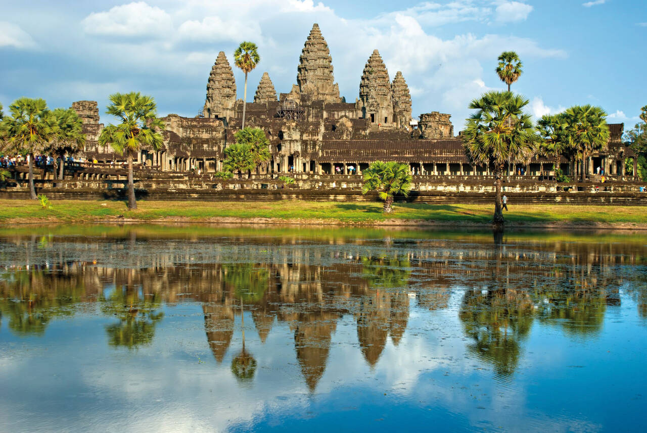 Vacanze golf in Cambogia (Angkor Wat Tempel in Siem Reap)