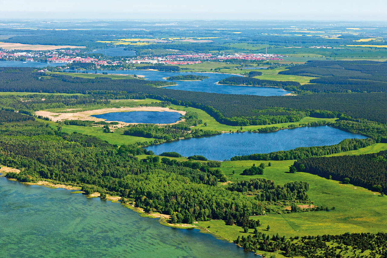 Golfurlaub in Mecklenburg-Vorpommern (Mecklenburgische Seenplatte im Müritz-Nationalpark)