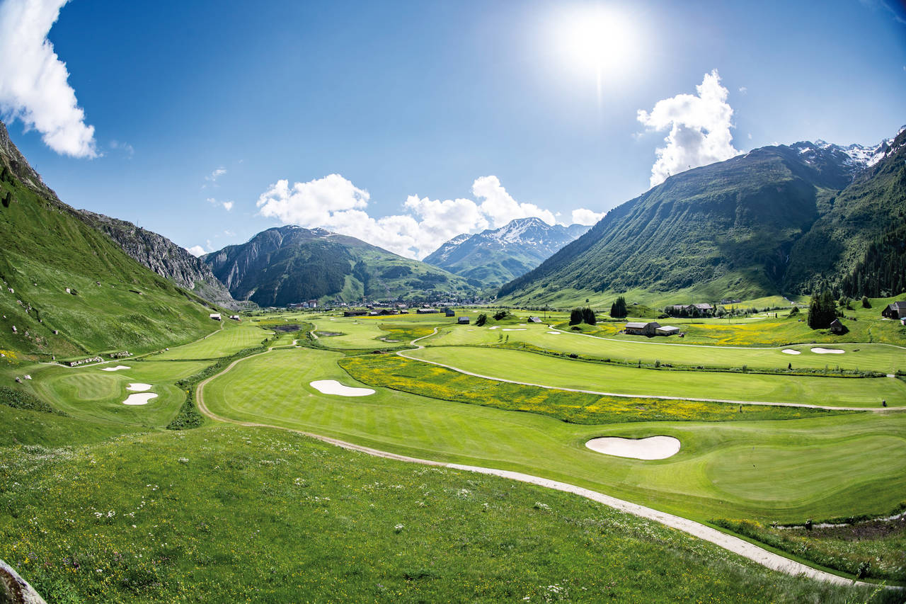 Golf Holidays in Switzerland (Andermatt Swiss Alps Golf Course)
