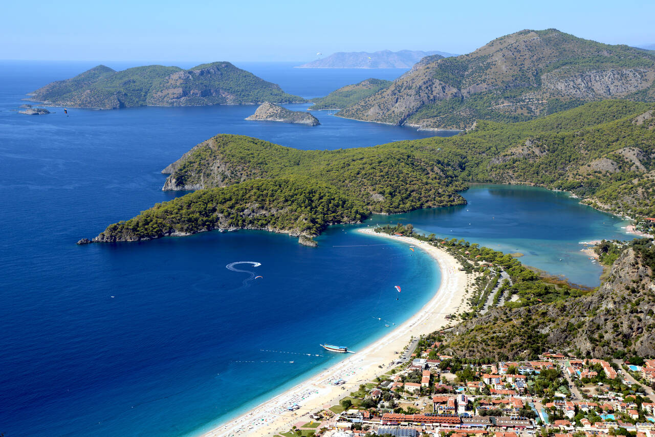 Golf Holidays in Turkey (Fethiye Ölüdeniz Coast and beach)