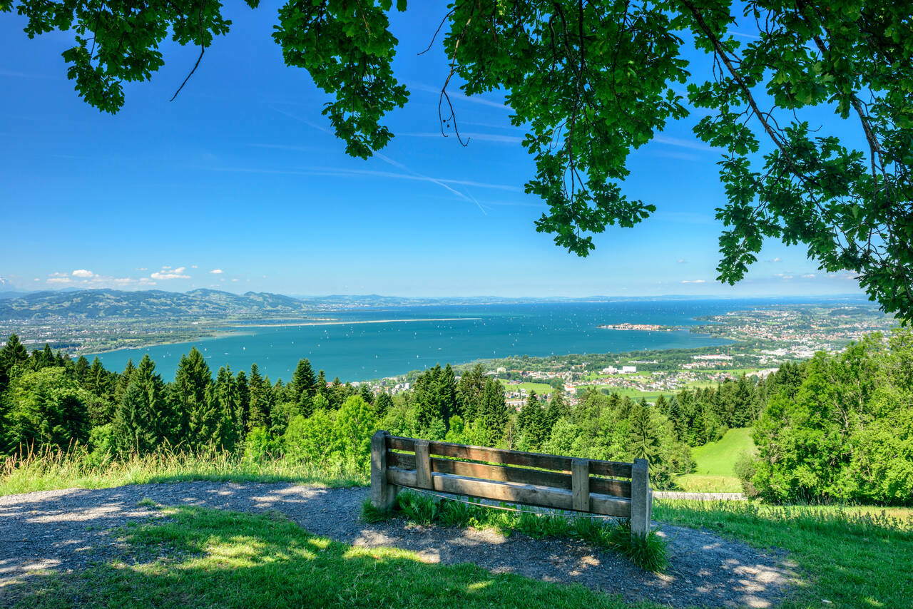 Golf Holidays in Vorarlberg (View of Lake of Constance)