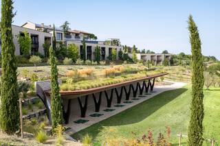 Panorama-Driving Range von Palazzo di Varignana